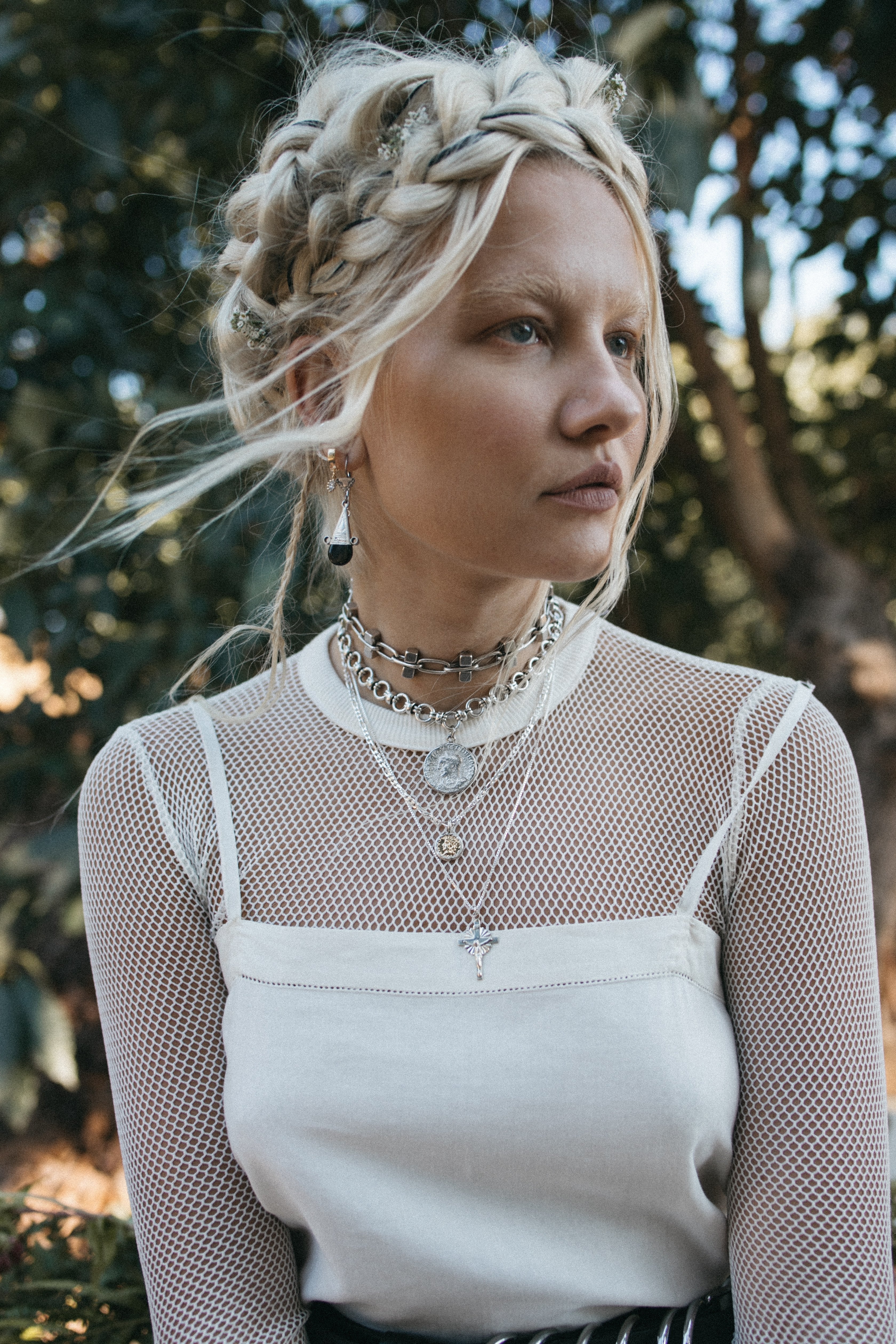 Stylish Stainless Steel Cross Necklace