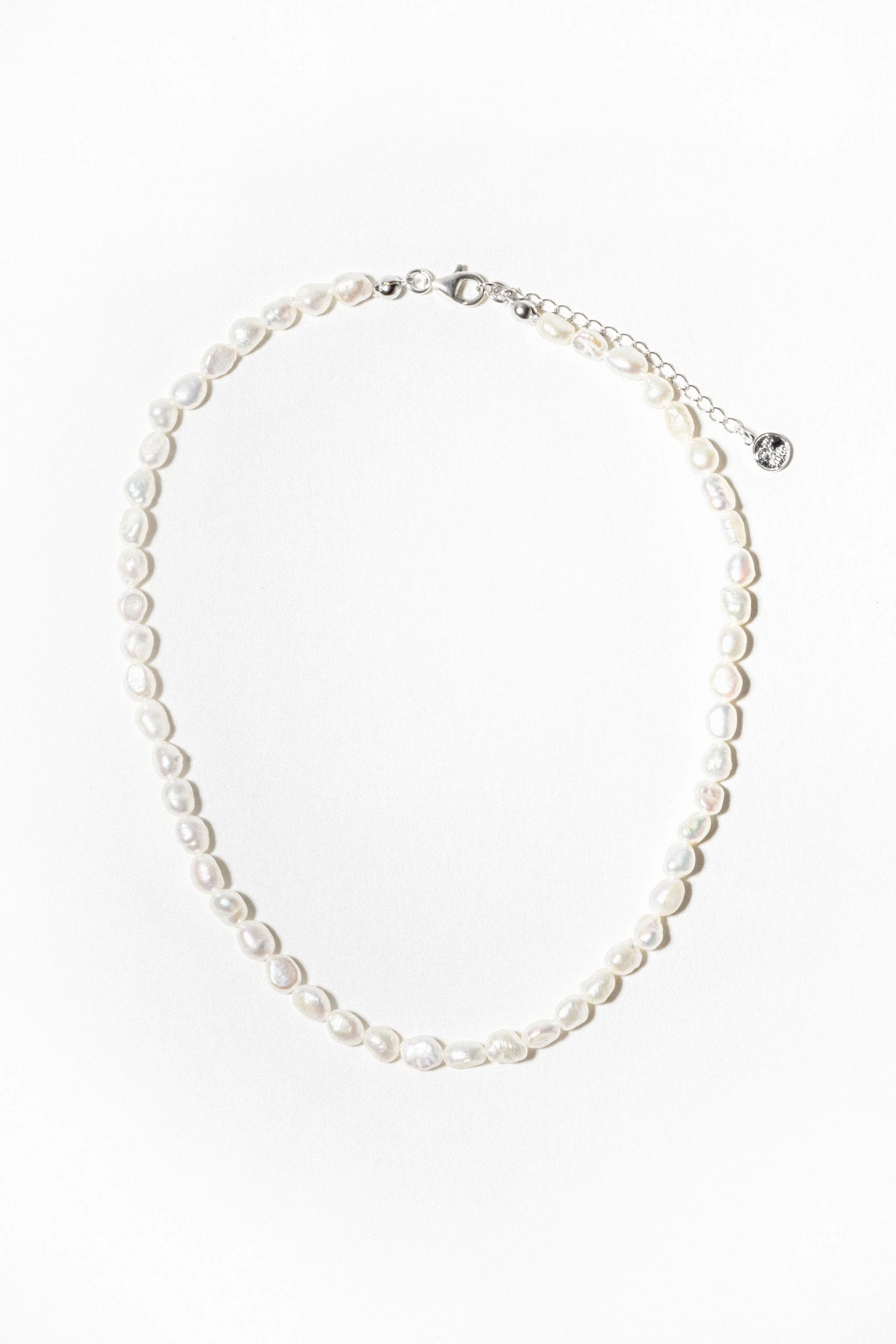 Elegance In Faux Pearl Necklace